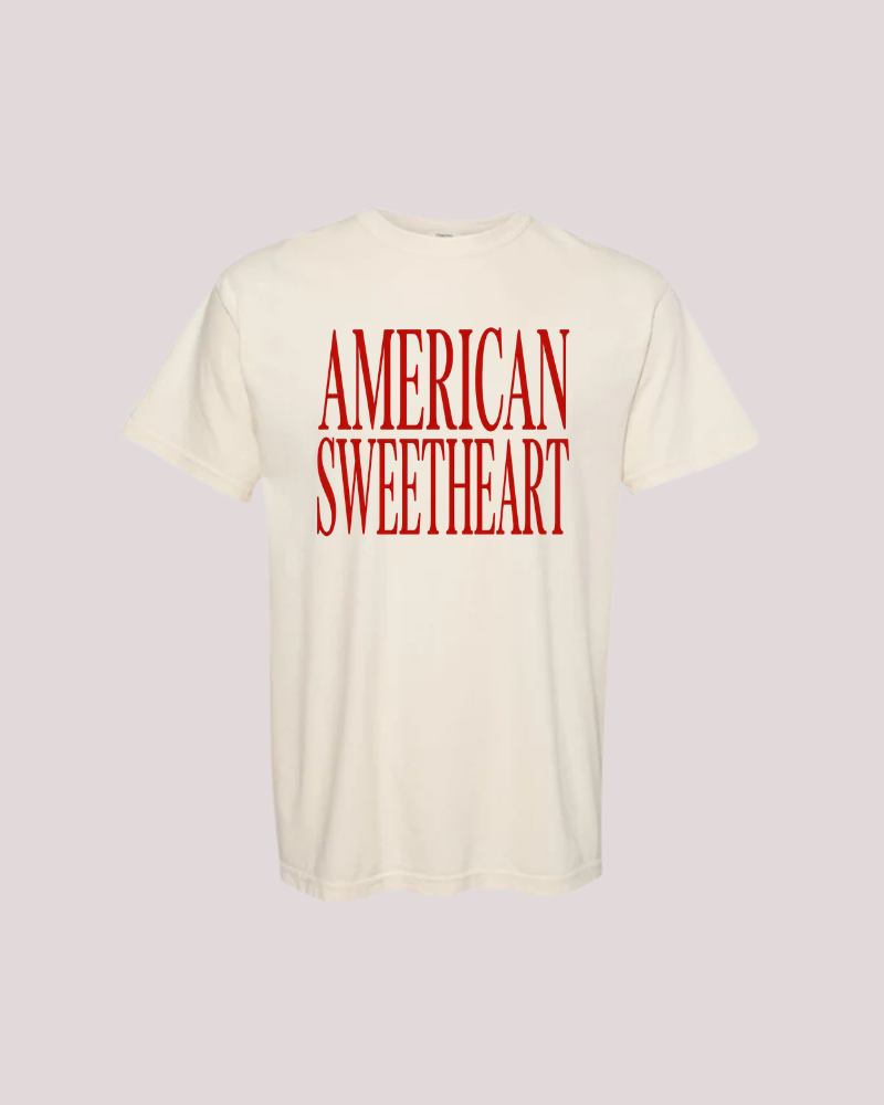 American Sweetheart Graphic Tee - Ivory