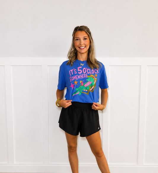 It's 5 O'Clock Somewhere Graphic Tee - Royal Caribbean